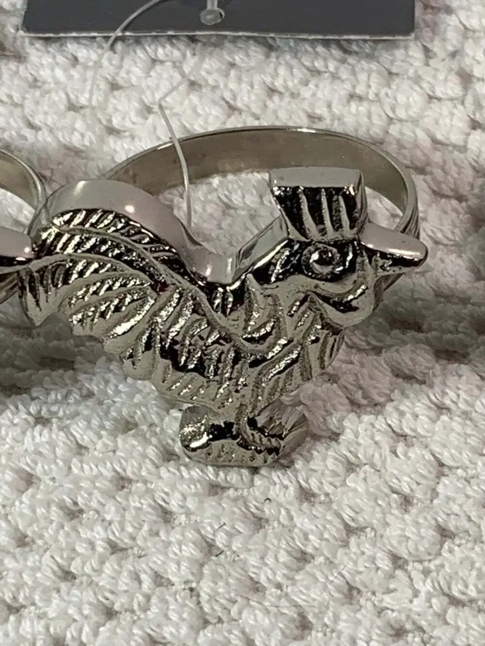 Rooster Napkin Rings 4 set